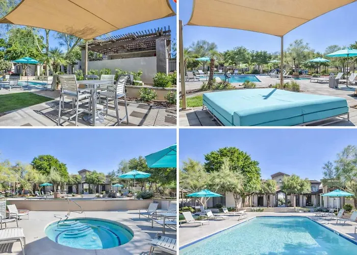 Desert Serenity Retreat Pools Patio Pet-friendly Escape Appartement *
